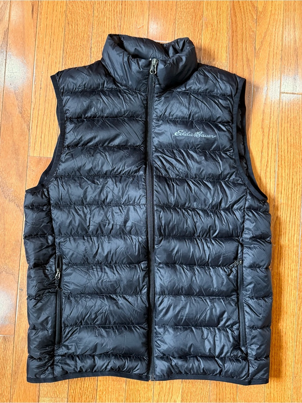 Eddie Bauer Men's Small Cirruslite? Down Puffer Vest EB650 Zip Hiking Packable